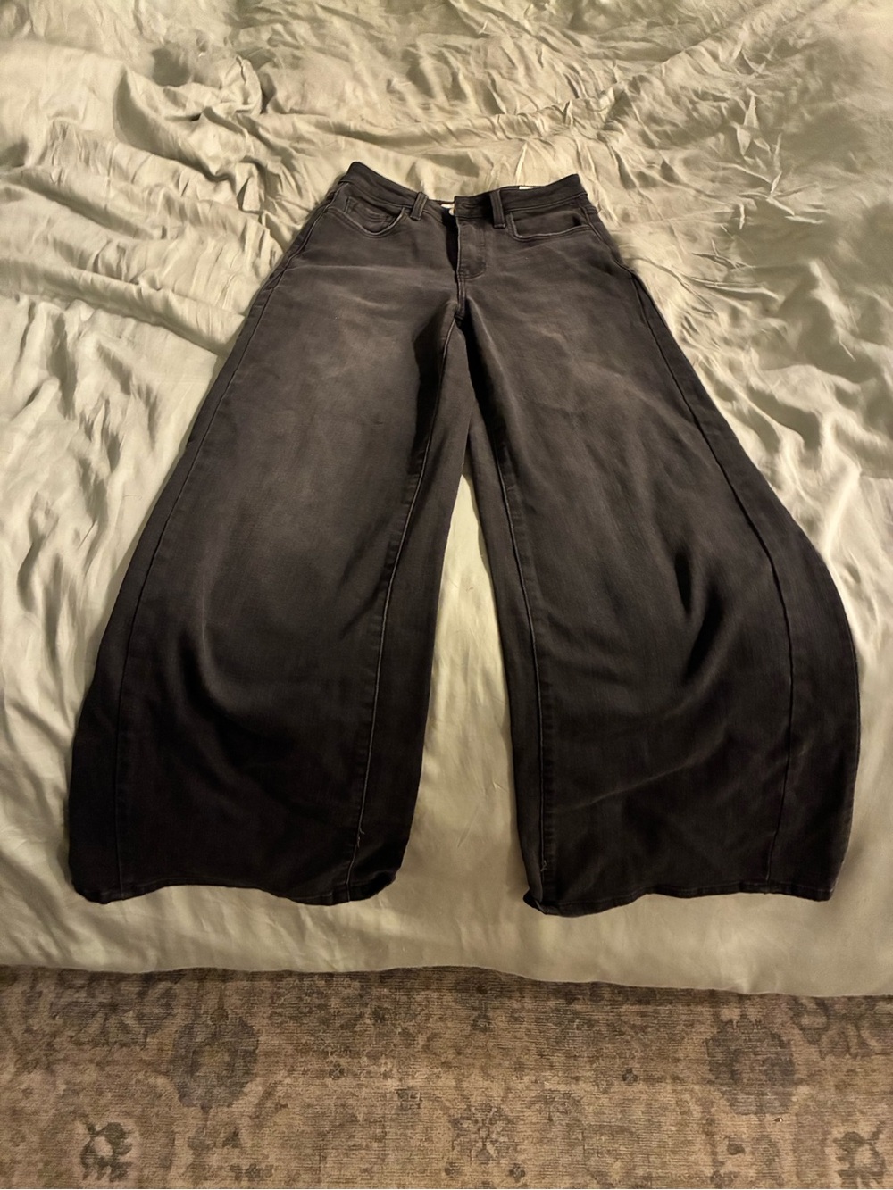 Wide Leg Flying Monkey Black Women’s Jeans